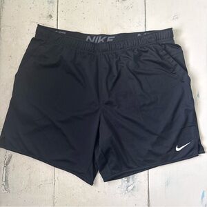Nike Dri-Fit Mens Black Shorts - XXL
